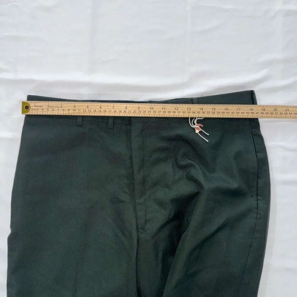 DSCP Tennessee Apparel Trousers Mens 38S Army Green Serge AG-489 Poly Wool NWT